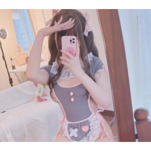 Twitter微密圈网红《小蔡头喵喵》可爱女仆视频