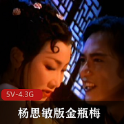 《金瓶梅》5V-4.3G-时长每集一个半小时，港姐整容最美潘金莲，全集五集观看下载