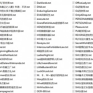 转载搬运百度盘变身伪娘SM合集2397VXXG，包含魔法书与奴隶生活