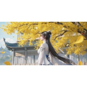 P站风之旅人国漫AI女神101张500M太润了