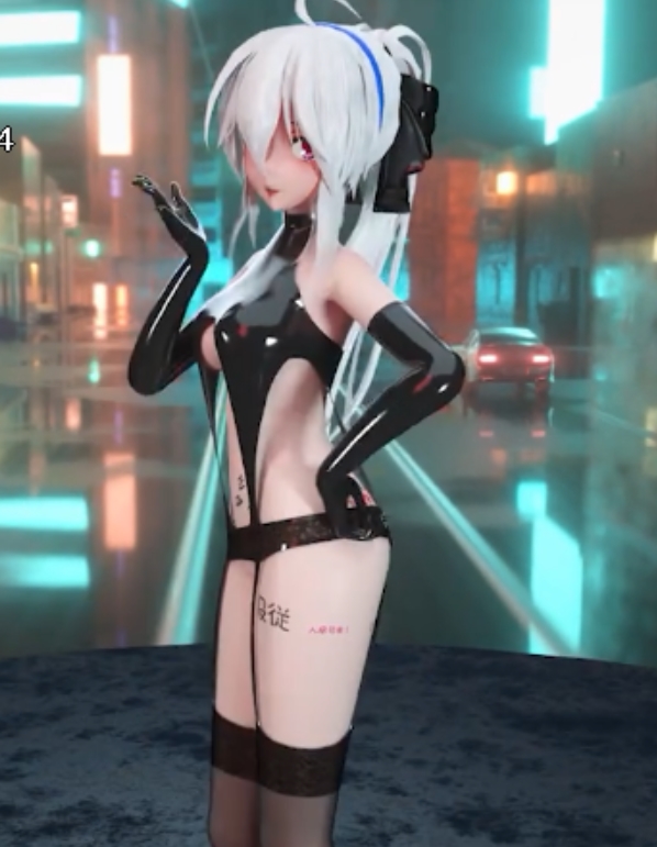 弱音B站绝美MMD合集9部2.22G超清